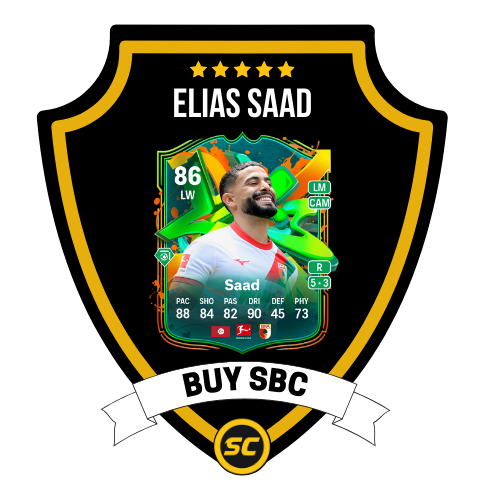 EA FC 26 SBC Elias Saad - PS4, PS5, Xbox One, Xbox Series X, Xbox Series S